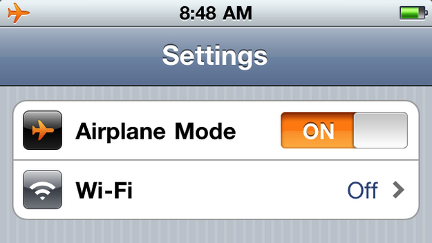 Turning on airplane mode can stop ads from non-online games and will allow your battery to charge almost twice as fast.