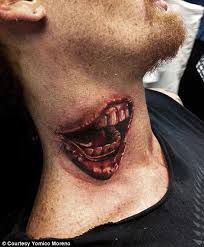 Very awesome and very strange tattoos.