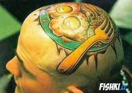 Very awesome and very strange tattoos.