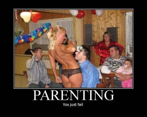 Bad parenting at its finest.