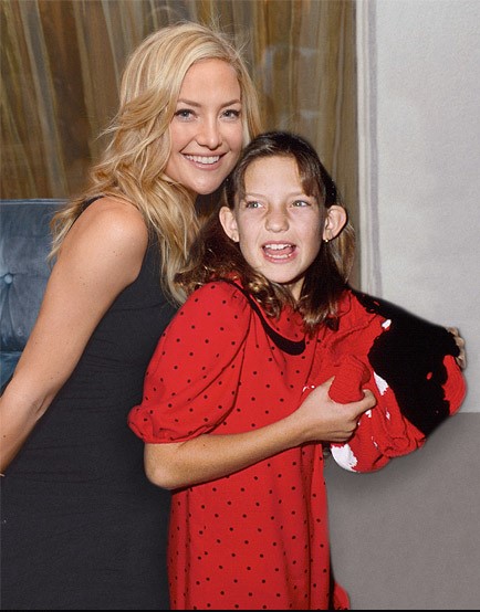 Kate Hudson in 2014 and 1989