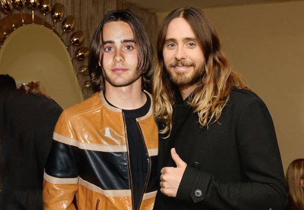 Jared Leto in 2014 right and in 1994