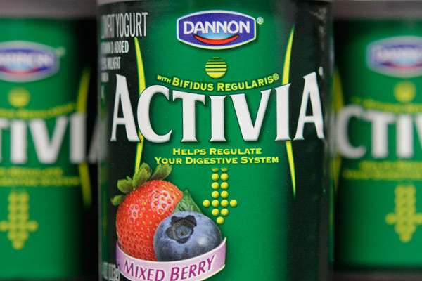 Dannon Yogurt, The claim: DanActive helps prevent colds and flu one daily serving of Activia relieves temporary irregularity and helps with slow intestinal transit time.The truth: After an FTC complaint regarding the substantiation of its claims, Dannon agreed to settle FTC charges and drop claims that the yogurt reduced the likelihood of getting sick and helped with, ahem, irregularity. In 2010, a judge ordered Dannon to pay 45 million in damages.