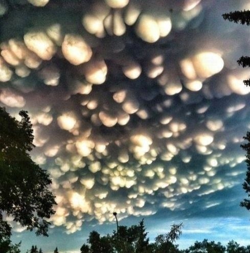 Amazing cloud formation