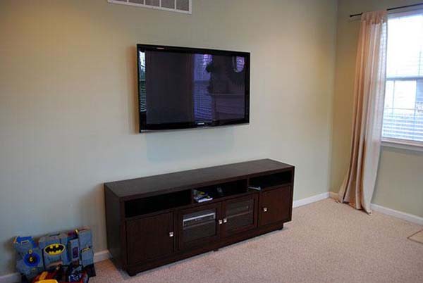Hang a painting over a TV when its not in use.