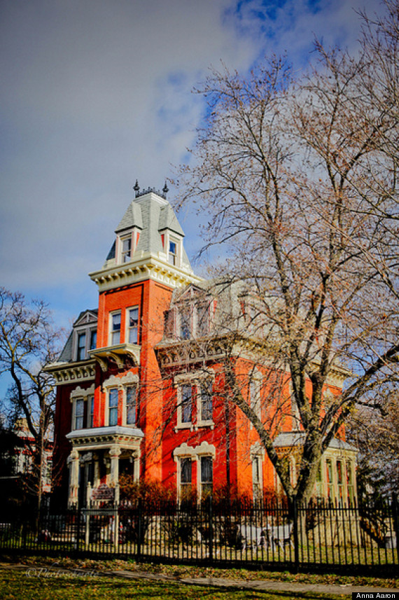 The Hiram B. Scutt Museum in Joliet, Illinois was built in 1882 and designed by architect James Weese for Scutt, who held a number of early patents for barbed wire. The three-story, 4,960-square-foot red-brick mansion is on the National Register of Historic Places and has been listed at 159,000 after the property was foreclosed on.