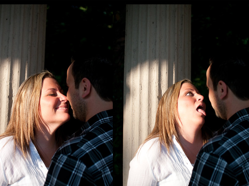 Hilariously Awkward Engagement Photos