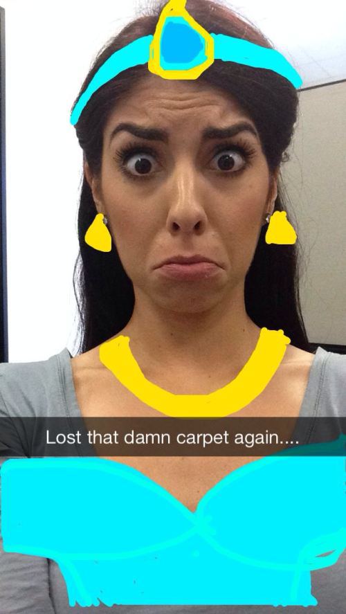 snapchat Lost that damn carpet again....