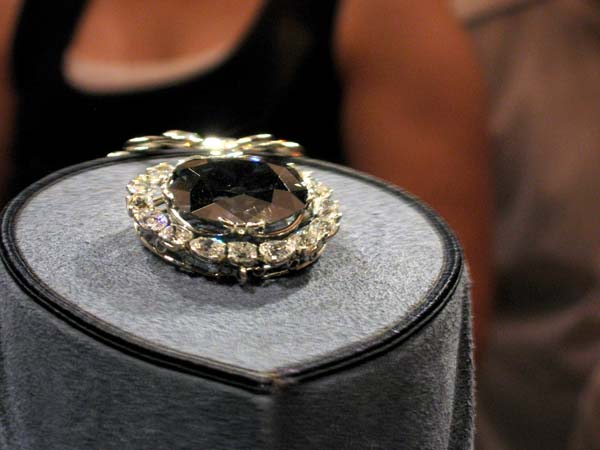 Curse of the Hope Diamond: The 112-carat diamond was found in India, where it was supposedly stolen from the temple of the goddess Sita. It passed into the hands of King Louis XVI of France where it was worn by Princess de Lamballie and Marie Antoinette, both later beheaded along with Louis, during the French Revolution. Many believe that any person who owns this diamond will meet a terrible fate.