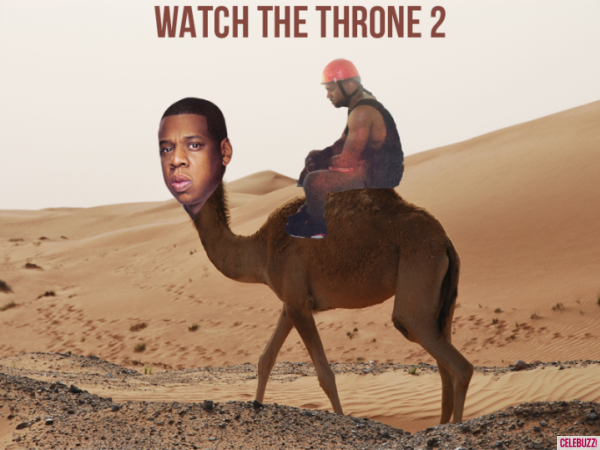 kanye west funny photoshop - Watch The Throne 2 Celebuzz