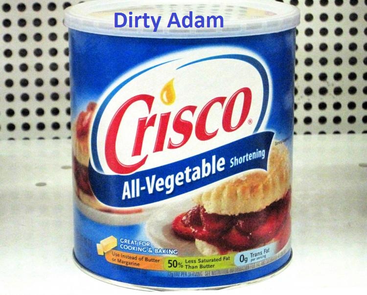 When you cover a young attractive girl in crisco, or some other form of lubrication, and use her as a slip and slide. Sentence: Man, I would love to give that twat a dirty Adam tonight!