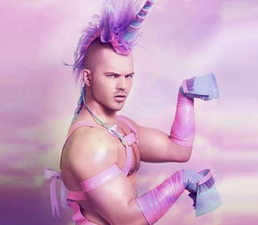 gay unicorn man