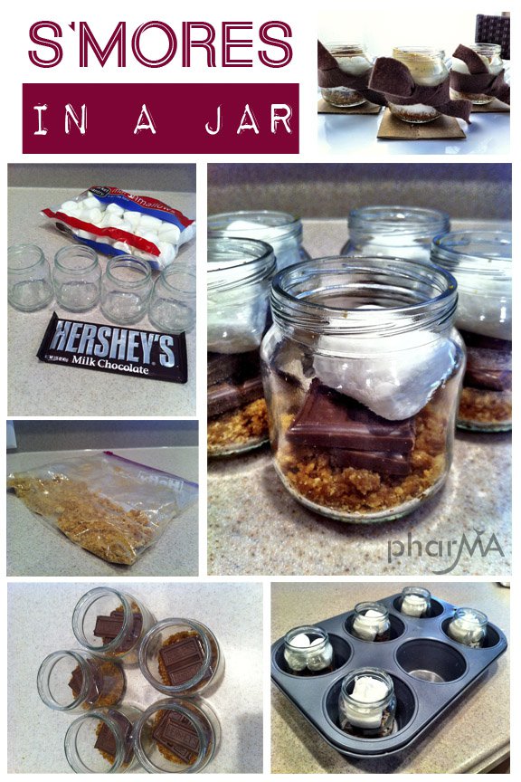 S'mores in a jar.