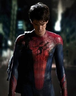Spider-Man (Andrew Garfield): Oh, Andrew Garfield. Do you know what's better than a million dollars? The sight of you in red spandex. Way to put the Amazing in The Amazing Spider-Man!
