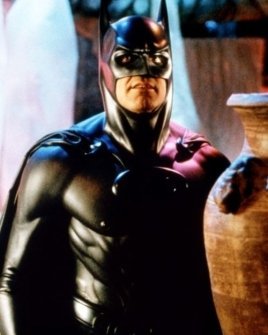 Batman (George Clooney): We know, we know. The Nipple Suit (TM). Still, come on guys. It's George Clooney.