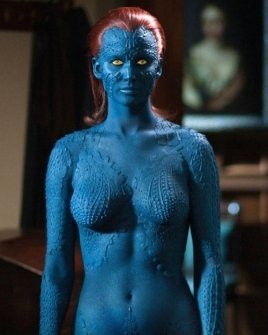 Mystique (Jennifer Lawrence): This femme fatale seems to have discovered the Fountain of Youth: Because she can change her appearance, no one knows how old she is. She's used her shapeshifting skills to steal military secrets and weaponry, but no one knows her true motivations. But there is some good — she's acted as foster mother to Rogue, and has even has helped the X-Men. She's an international woman of mystery — something the male-dominated comic world needed.