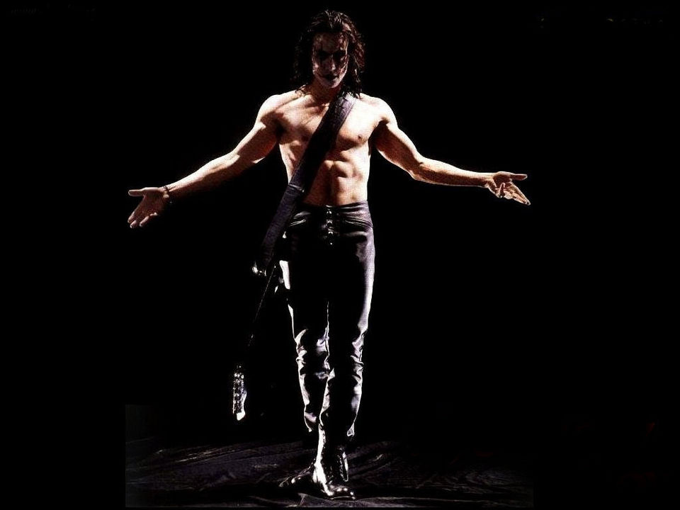 Brandon Lee made goth chic cool as the star of The Crow in 1994. Sadly, Lee died during production after a mishap with a prop gun.