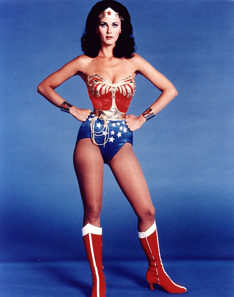 Miss World Lynda Carter appeared as the Amazonian princess Wonder Woman (aka Diana Prince) on television from 1975-79 and soon found herself a household name.