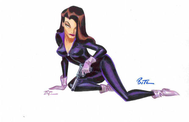 Just as quick to kiss the Caped Crusader as she is to kill him, Talia al Ghul is a known terrorist and love interest of Batman. Her flowing hair and seductive accent makes it hard for any man to resist her. Just ask Bats—he had a kid with her! Then again, there aren't many women on this list that Batman hasn't defiled.