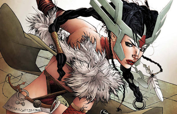 As one of the few living females with the strength to handle Thor’s mighty loins, Sif has proven herself as a warrior on the battlefield and in the bedroom. And like any comic heroine worth her salt, Sif lets comic fans see more skin than a dermatologist. Even though Thor’s mortal form, Donald Blake, may prefer the gentle humanity of Jane Foster, Thor is more interested in knocking boots with the mountainous Sif.