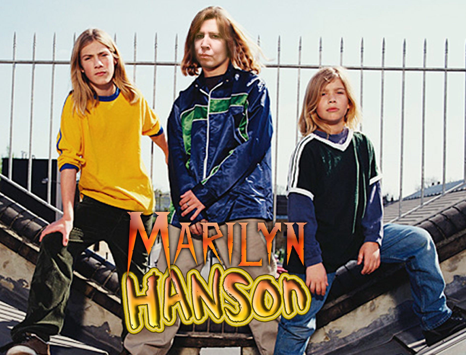 Before Marilyn Manson, there was Marilyn HANSON!