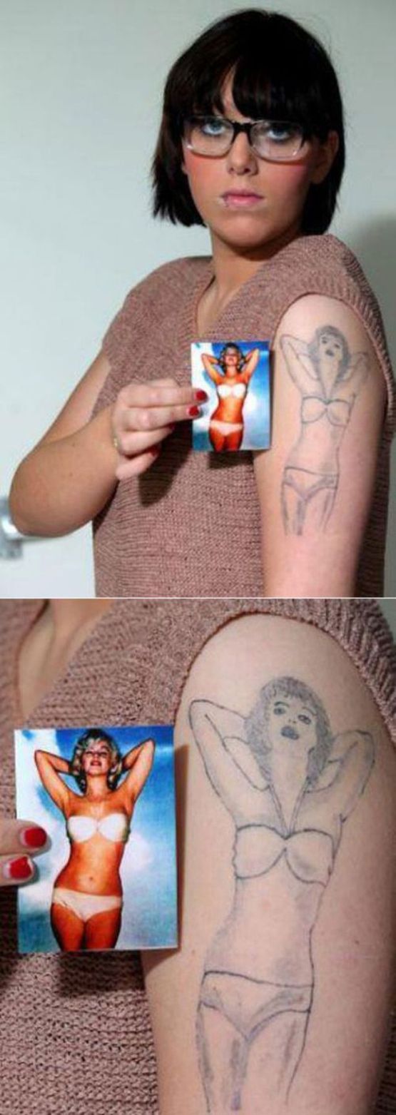 Incredibly bad tatoos