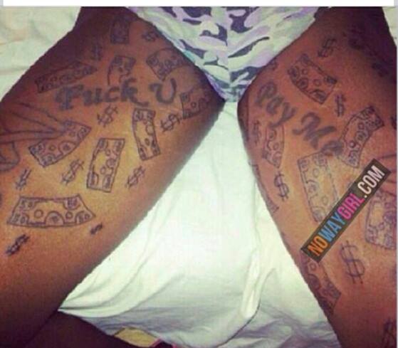 Incredibly bad tatoos