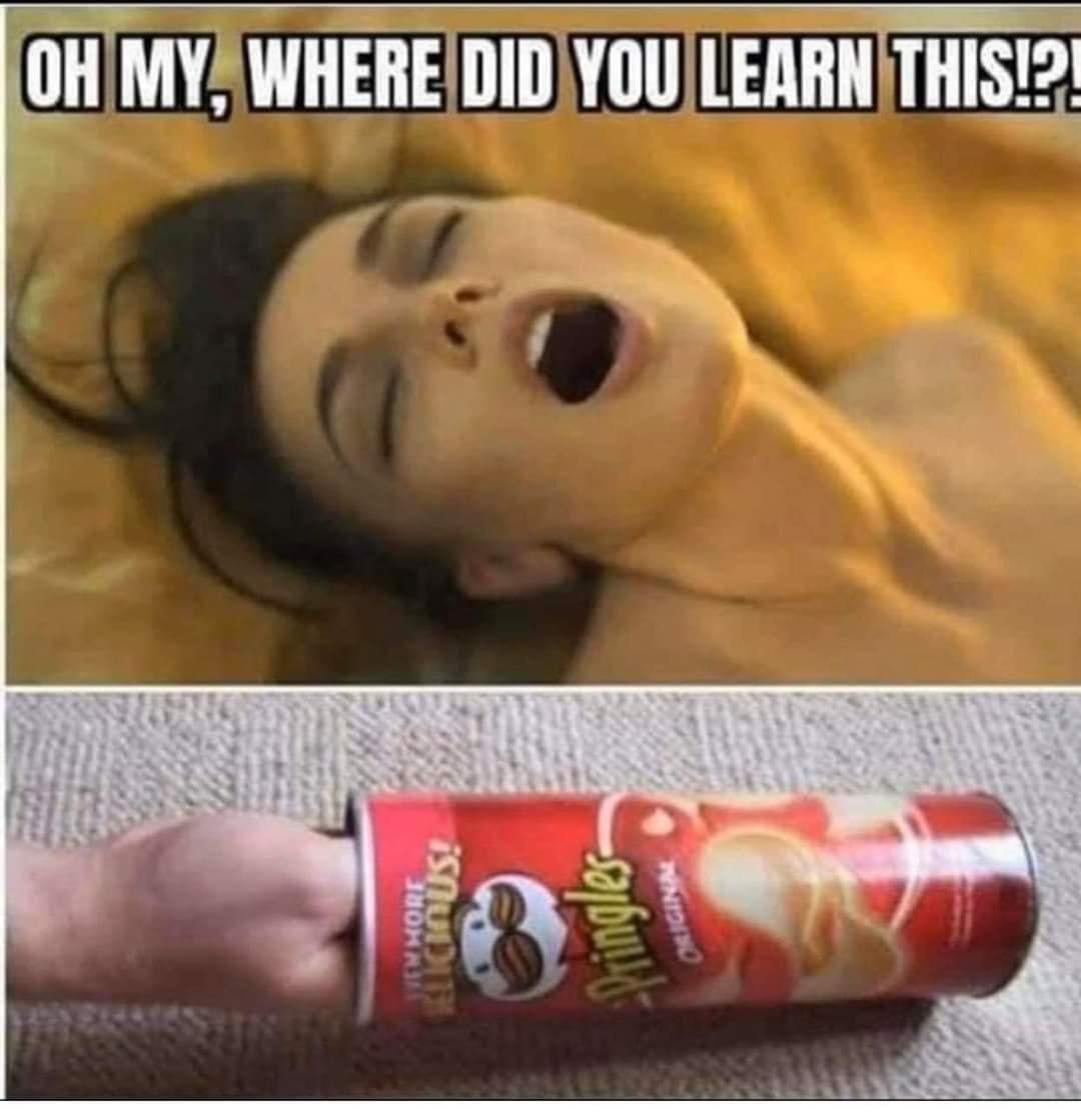 asmr funny - Oh My, Where Did You Learn This!?! Syen Hore Ious! Pringles Cricina