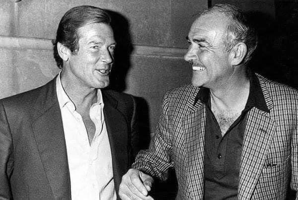 sean connery roger moore