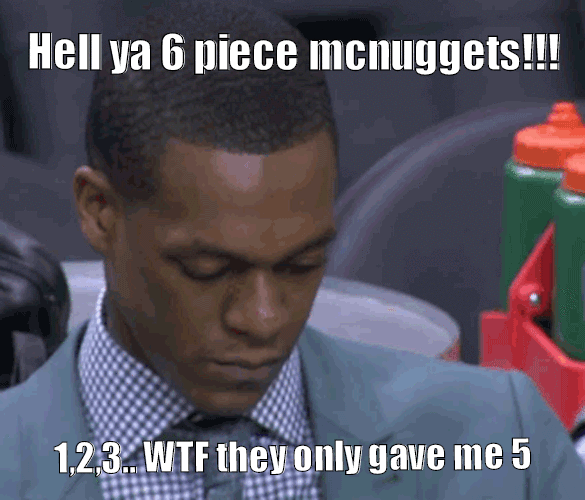 Rondo getting ripped off