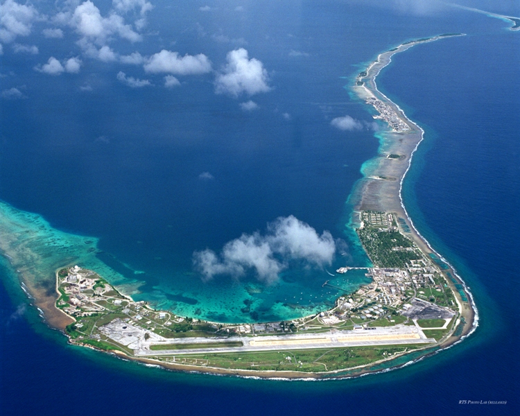 7.Marshall Islands - 70 square miles - The atolls including the world's largest, Kwajalein, reefs, and 34 islands population 58,000 gained independence in 1986 they were formerly part of the Trust Territory of Pacific Islands.