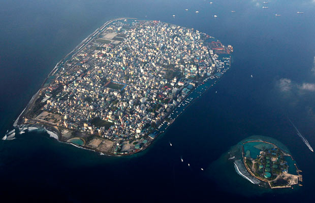 10.Maldives - 115 square miles - Only 200 of the 2000 Indian Ocean islands which make up this country are occupied by 340,000 residents. The islands gained independence from the U.K. in 1965.