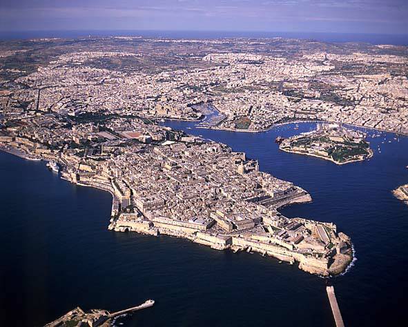 11.Malta - 122 square miles - This island is just south of the Italian island of Sicily. It became independent from the United Kingdom in 1964 and the British military were completely gone by 1979. The population is 400,000.