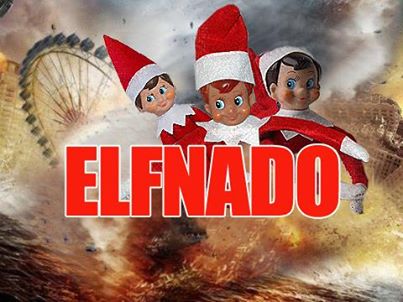 Elf on the shelf - Elfnado