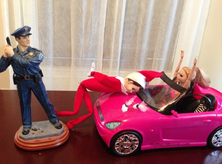 Elf on the shelf busted for possession