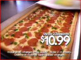 The pizza debuted in 1993 and was nearly 2 feet long