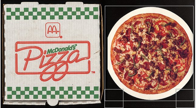 Mcdonald's - PizzaThat's right, McDonald's actually once served a pizza. The company hoped the idea would be its next "McHit" around 1989, according to the New York Times. The item was largely considered a fail, but that hasn't stopped a cult following from forming around the dish.