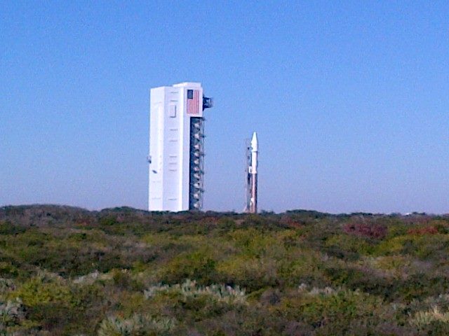 Atlas V With Tracking and Data Relay Satellite not skynet