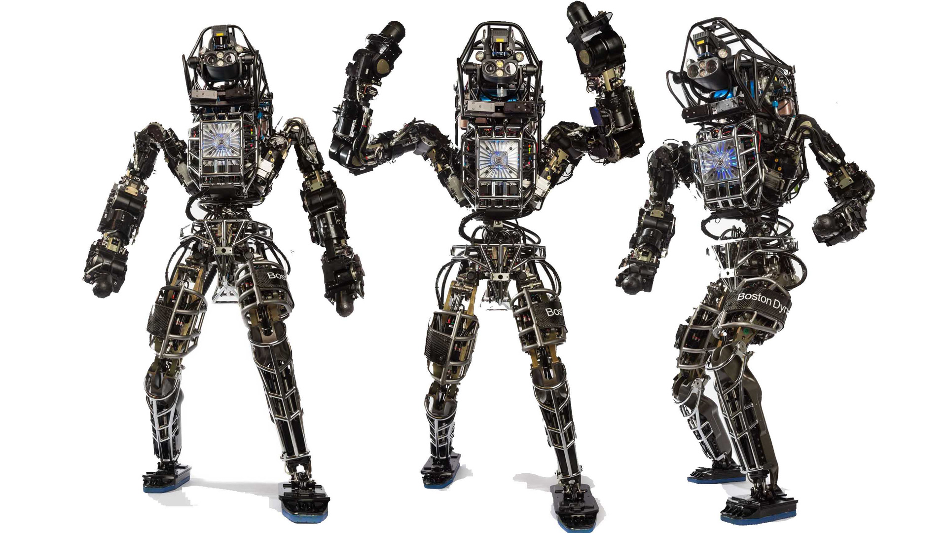 Atlas Robots now owned by google are not terminators, they are autonomous military robots. see completely different.