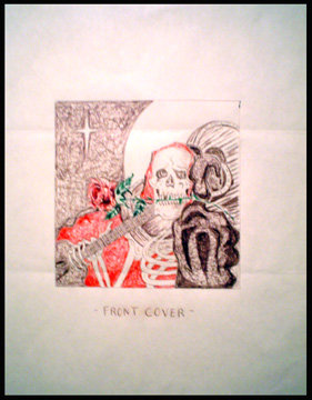 cd front DRAWING ON PAPER BY DANNY ROLLING