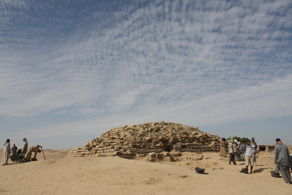 4600 Year Old Step Pyramid Newly Uncovered in Egypt
