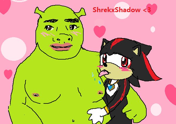 Shrek and Shadow sexytime party