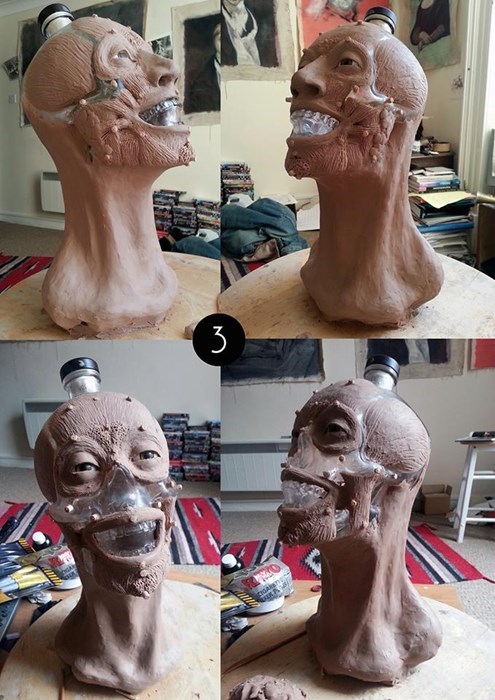 Crystal vodka bottle facial reconstruction results