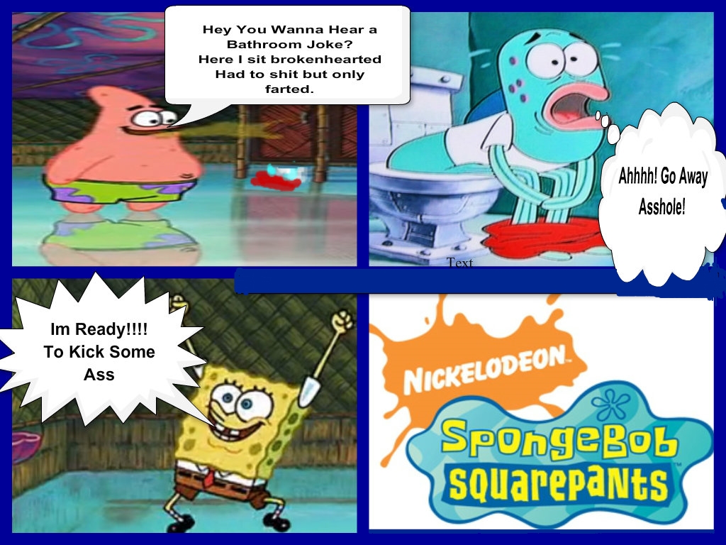 This Is My Spongebob SqaurePants Bathroom Comic