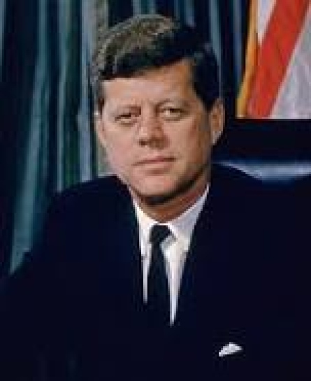 President Kennedy was the fastest random speaker in the world with upwards of 350 words per minute.