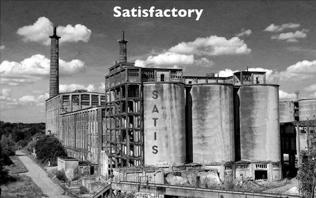 pun satisfactory - Satisfactory Stahl