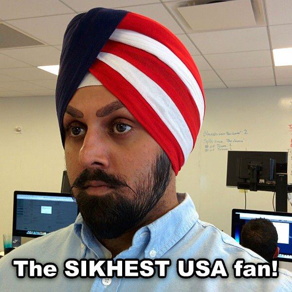 pun Pun - W ! The Sikhest Usa fan!