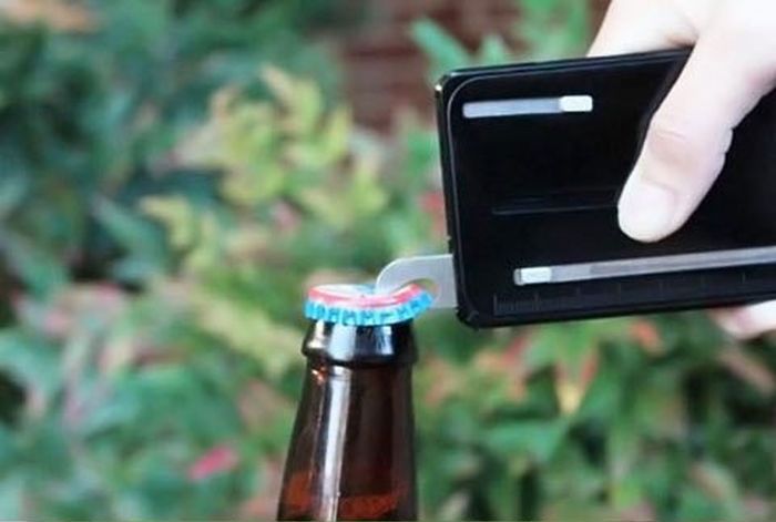 When it comes to the one item most of us cant live without, its a close call between the iPhone and the bottle opener. Now, theres no need to choose.
