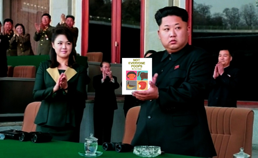 Kim Jung Un is the supreme leader of North Korea, and he tells his people that he does not poop.