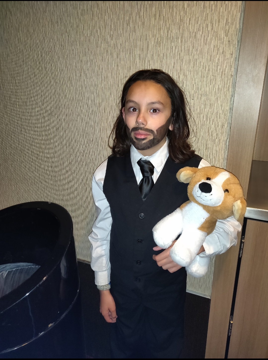 My son as John Wick for the pre-screening of John Wick 3